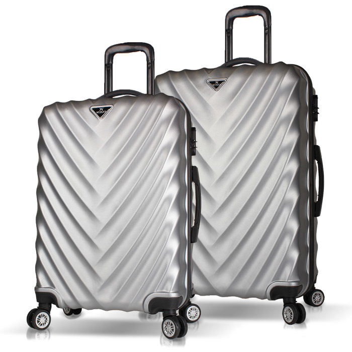 Zoozie Bags Juego de Maletas de 2 Piezas Gris Zoozie Bags Juego de Maletas de 2 Piezas Gris